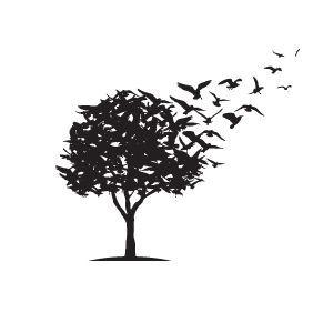 Tree Bird Logo - Creative tree / bird logo design #logo. Logo Design Inspiration