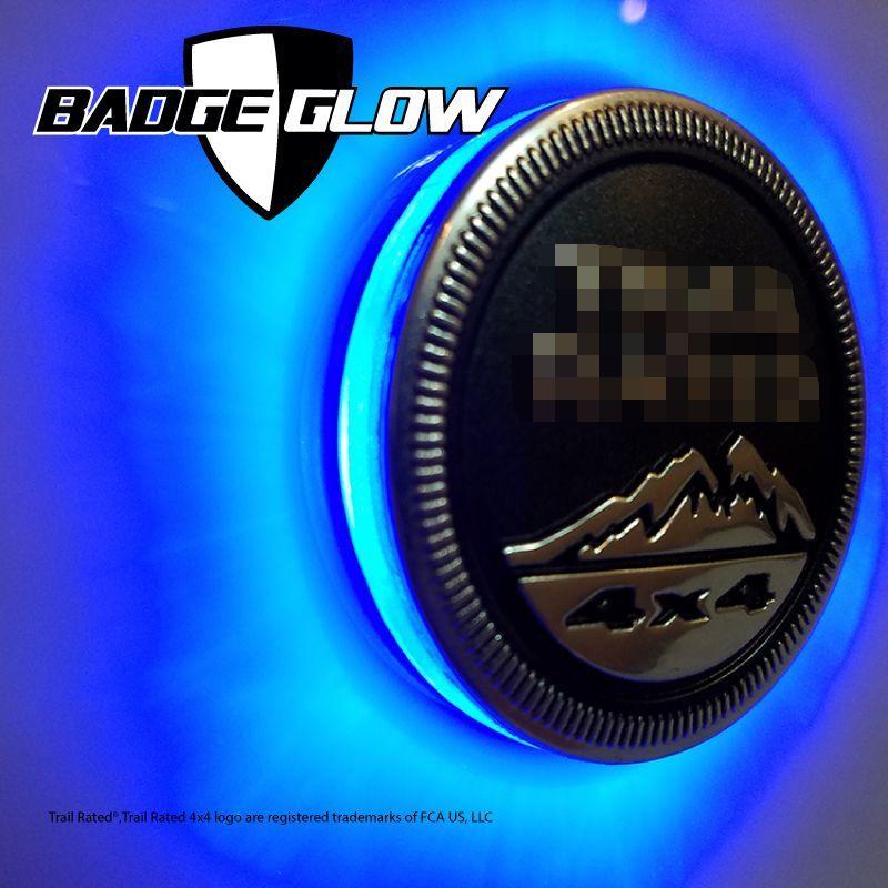 Blue LED Logo - Badge Glow Blue LED Backlight | My Jeep Build | Jeep, Jeep wrangler ...
