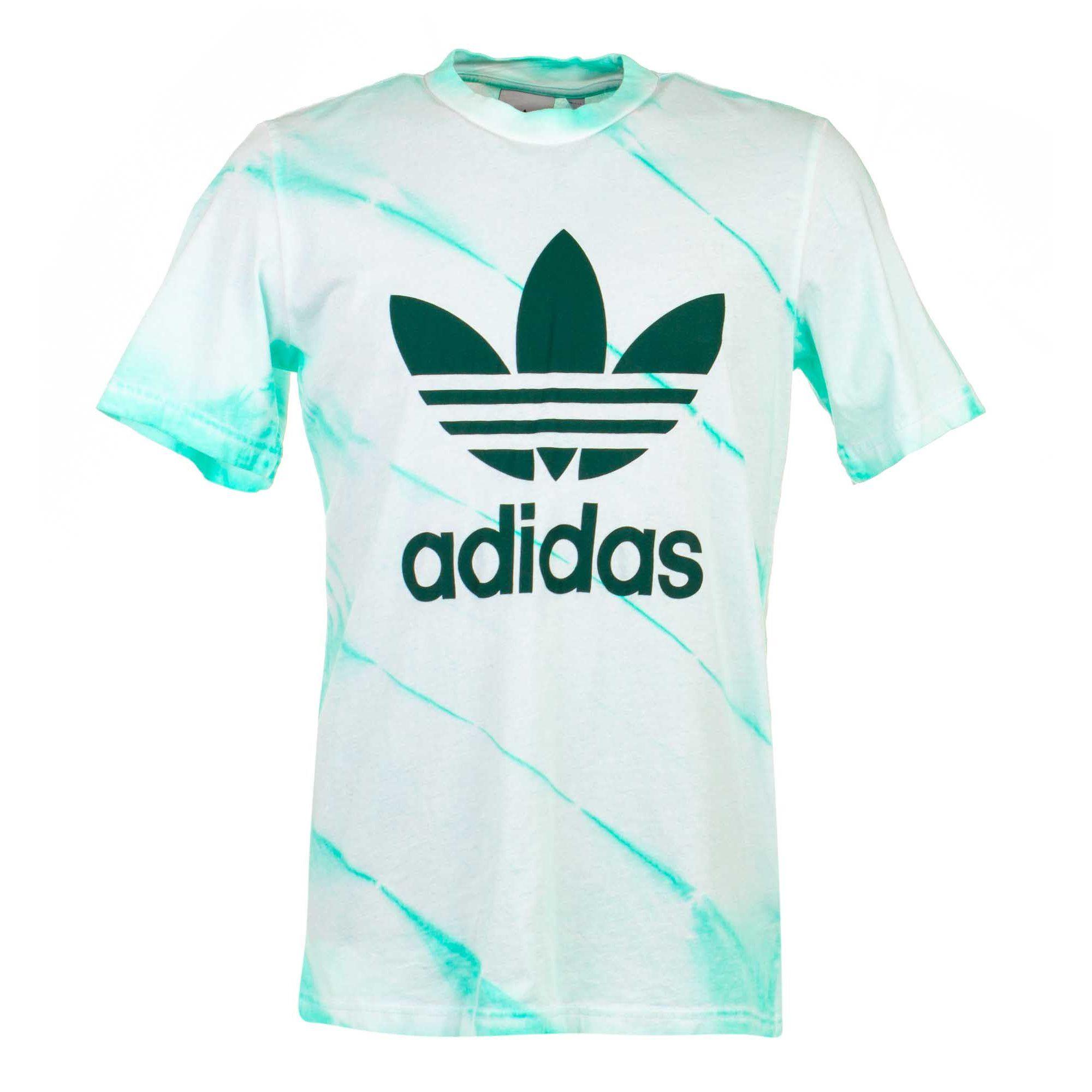 Adidas Tie Dye Logo - Mens Adidas Tie Dye T Shirt - Joe Maloy