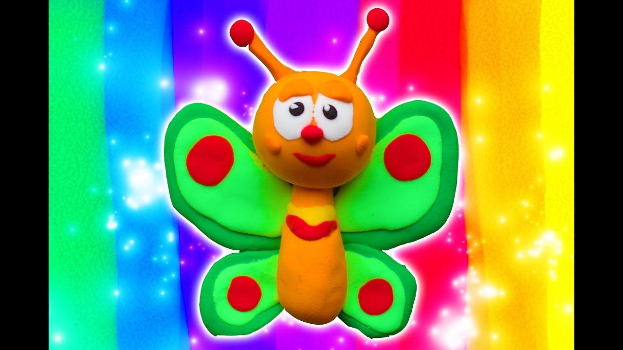 TV Butterfly Logo - Making Baby TV Butterfly Logo with Play Doh