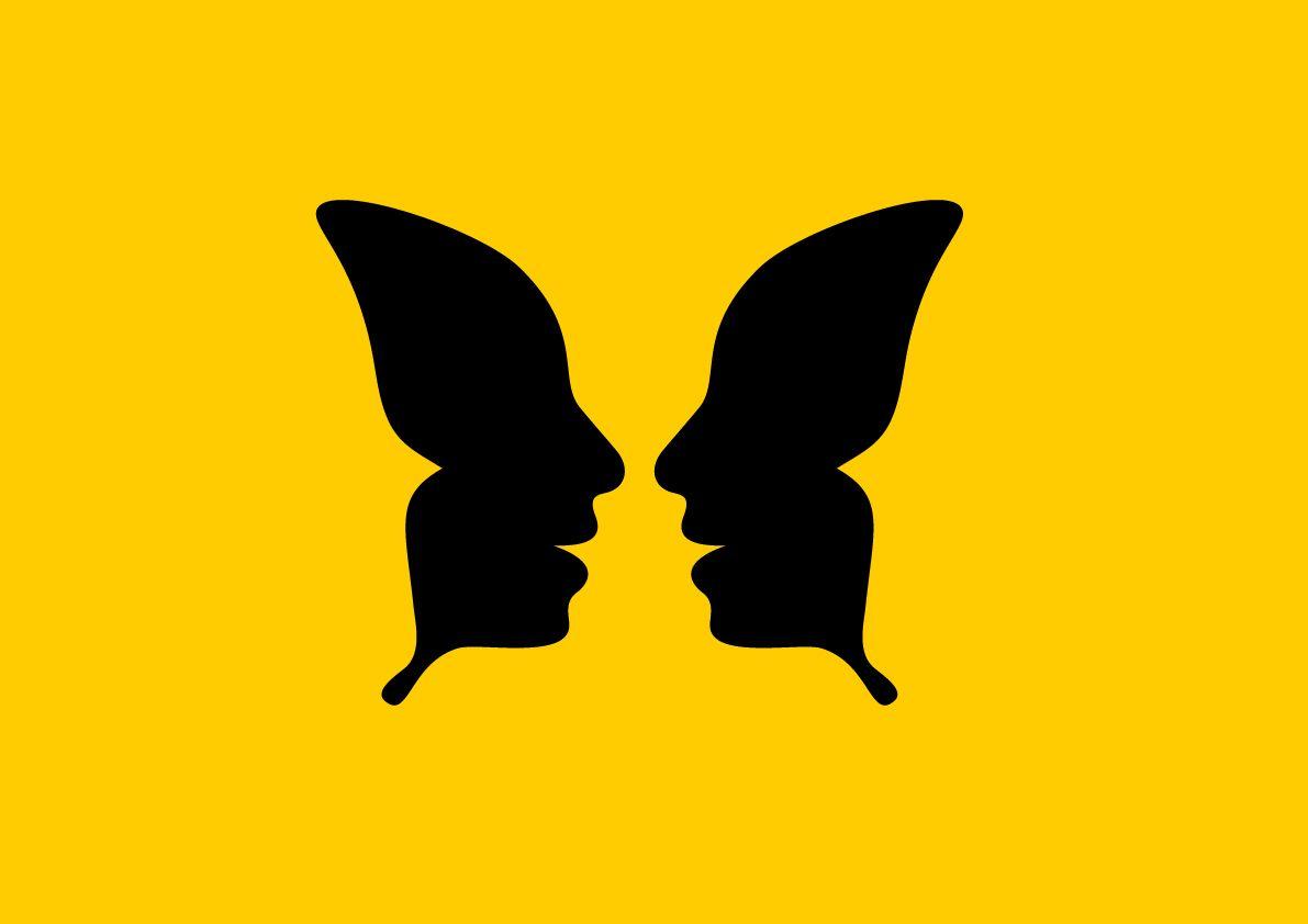 TV Butterfly Logo - logo design for women's tv network. Inspiration. Logo