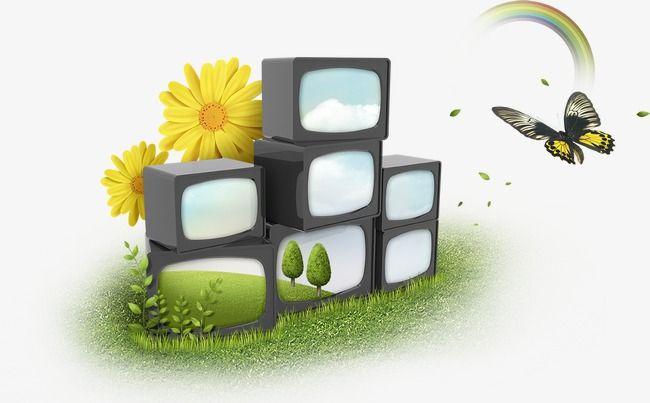 TV Butterfly Logo - Television And The Butterfly, Tv, Butterfly, Cartoon Butterfly PNG
