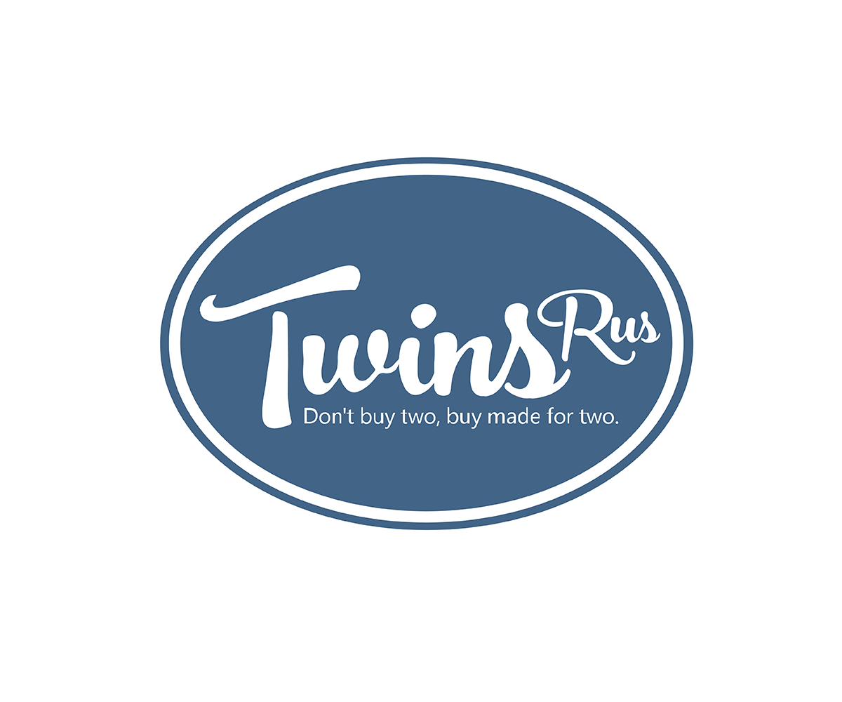 Two R Logo - Elegant, Upmarket, Retail Logo Design for Twins R Us't buy two