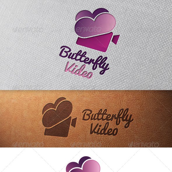 TV Butterfly Logo - Logo TV Graphics, Designs & Templates from GraphicRiver (Page 9)
