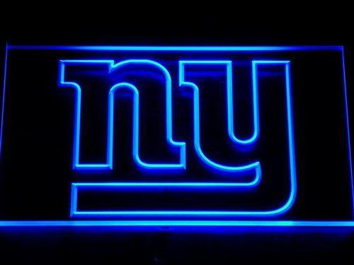 Giants Logo - 140 New York Giants Logo Bar Beer LED Neon Sign with On/Off Switch ...