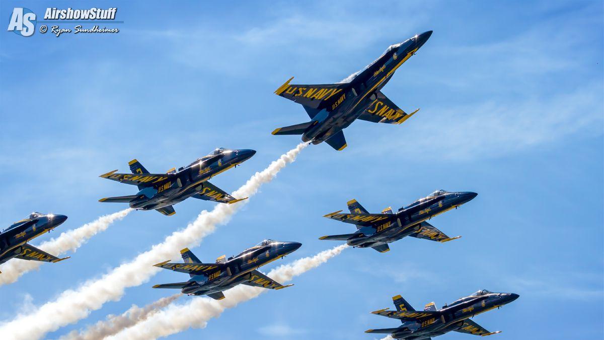 Blue Angels US Navy Logo - US Navy Blue Angels 2019 Airshow Schedule Released – AirshowStuff