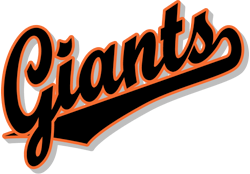 Giants Logo - Team Pride: Giants team script logo
