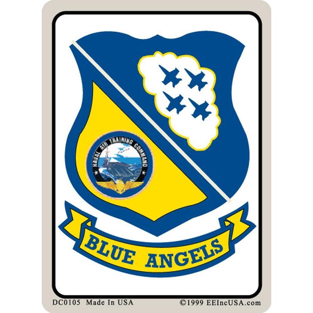 Navy Blue Angels Logo - Amazon.com: U.S. Navy Blue Angels Sticker 2-3/4