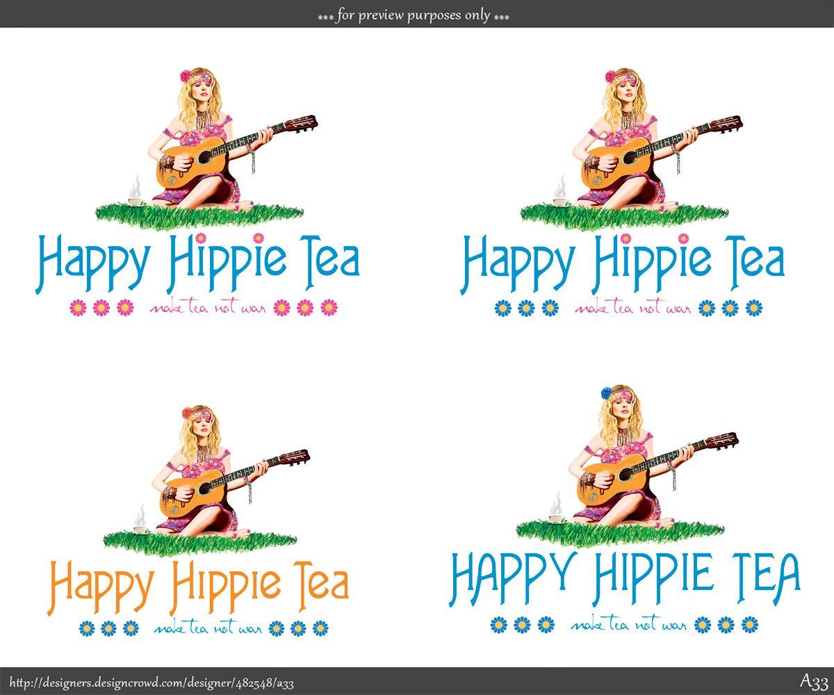 Happy Hippie Logo - Bold, Modern, It Company Logo Design for Happy Hippie Tea by A33 ...