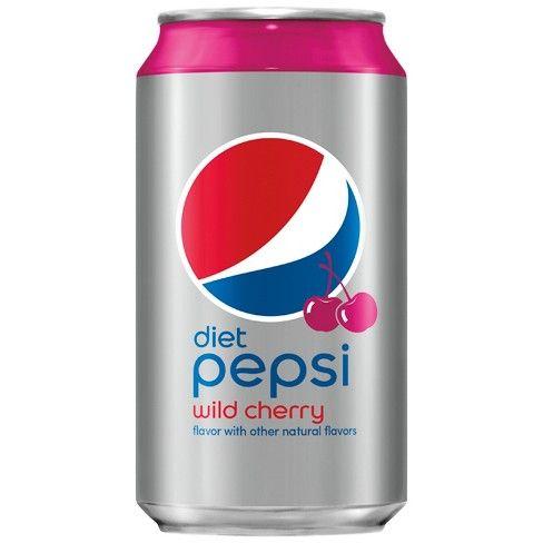 Diet Cherry Pepsi Logo - Diet Pepsi Wild Cherry Cola 12 Fl Oz Cans