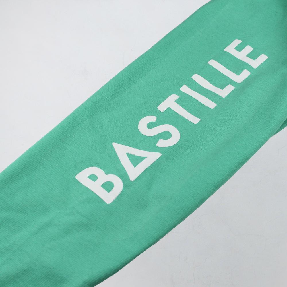 Bastille Logo - BASTILLE LOGO PEPPERMINT HOODY