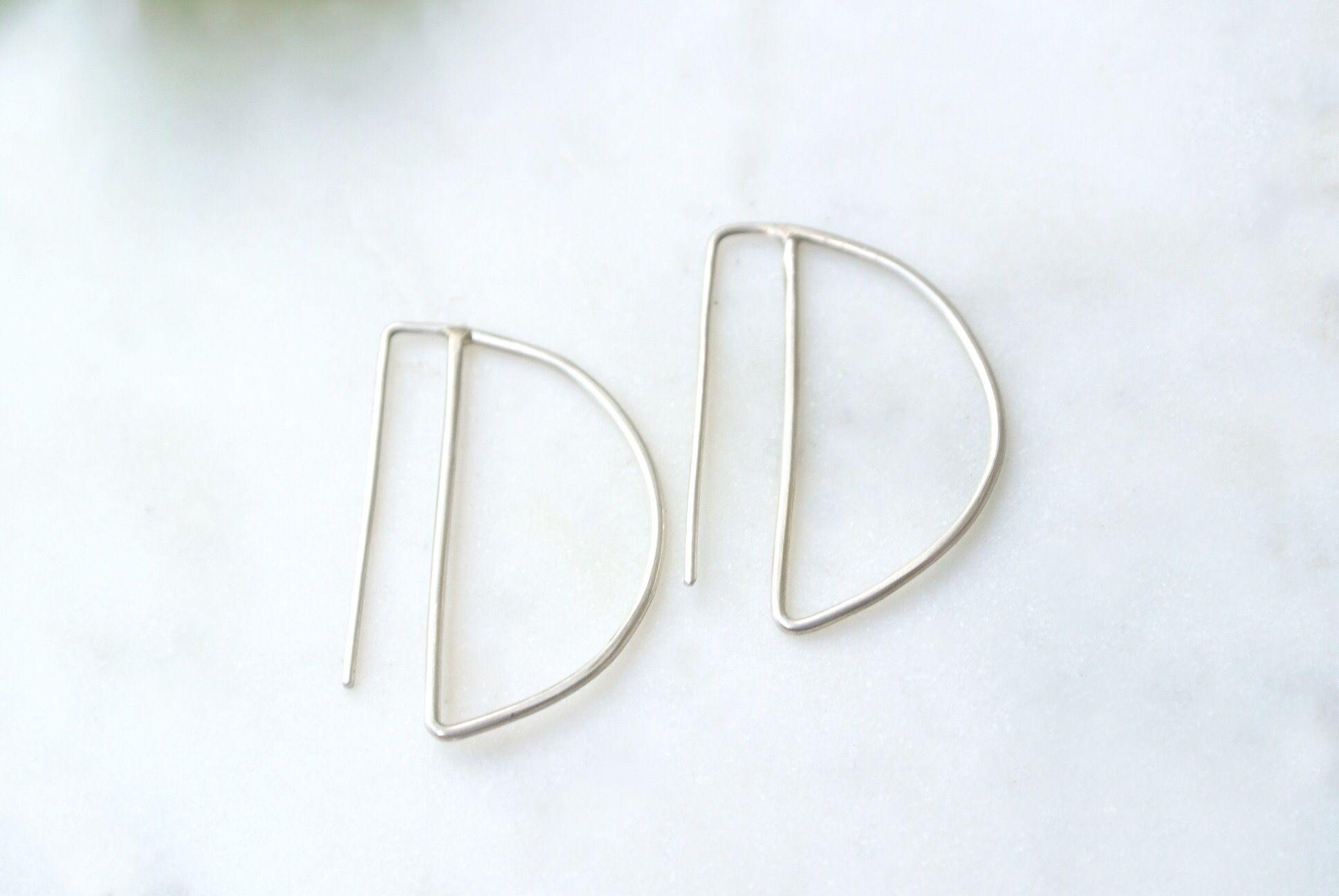 Silver Arc Logo - Content Jewellery | Arc earrings