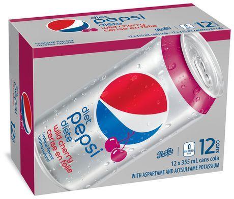 Diet Cherry Pepsi Logo - Diet Pepsi Wild Cherry | Walmart Canada