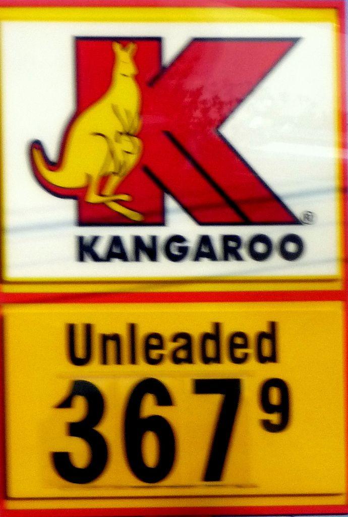 Kangaroo Gas Logo - Kangaroo Gas Station, North Carolina, United States of Ame… | Flickr