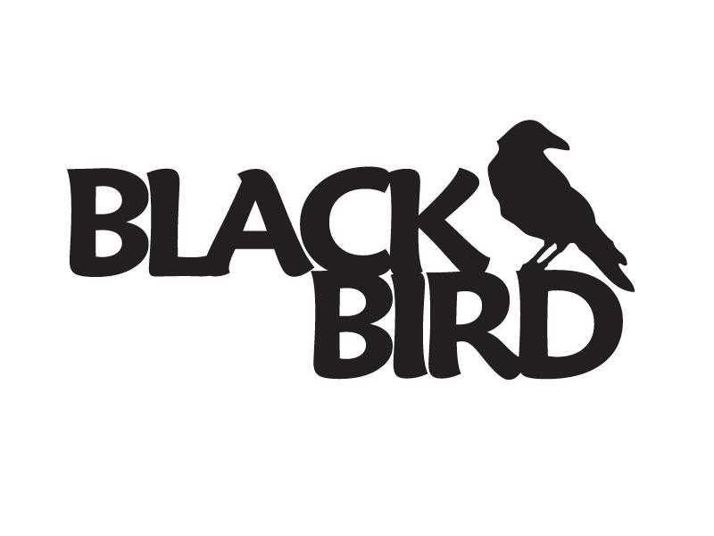 Black Bird Logo - 3/8