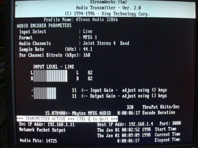 Xing MPEG Logo - 1997 Xing StreamWorks ATrans Internet Audio Transmitter/Encoder | eBay