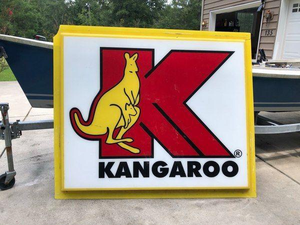 Kangaroo Gas Logo - Used Kangaroo gas station sign for sale in Ridgeville - letgo