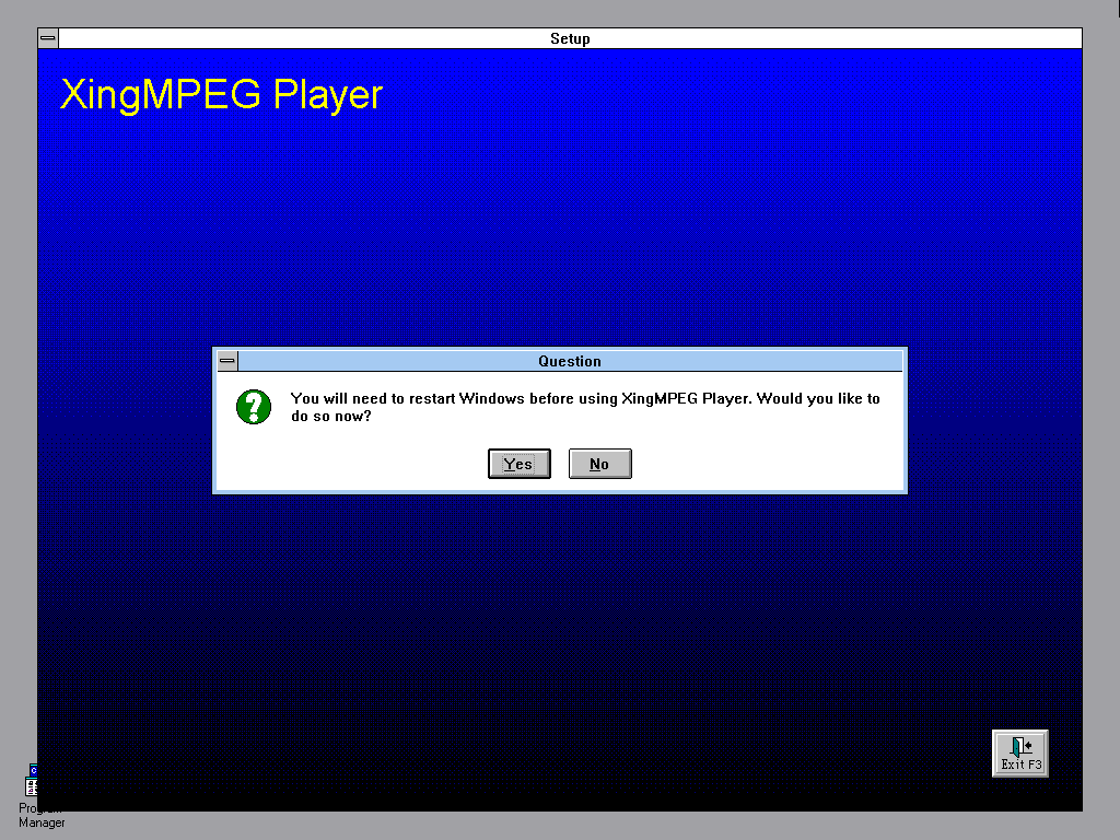 Xing MPEG Logo - Windows 3.x OS/program installation screenshot - Page 8 — WinWorld