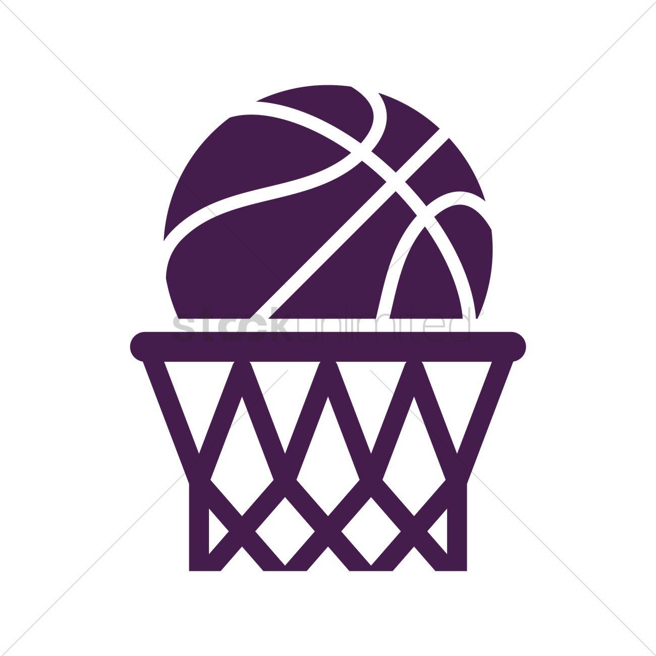 Basketball Hoop Logo - Basketball hoop Vector Image