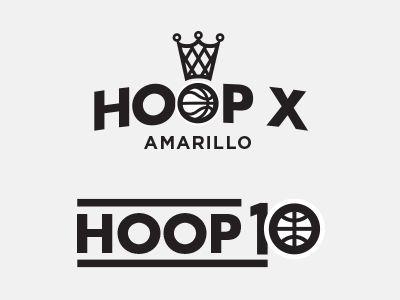 Basketball Hoop Logo - Hoop 10 logo by Armando Godinez Jr. | Dribbble | Dribbble