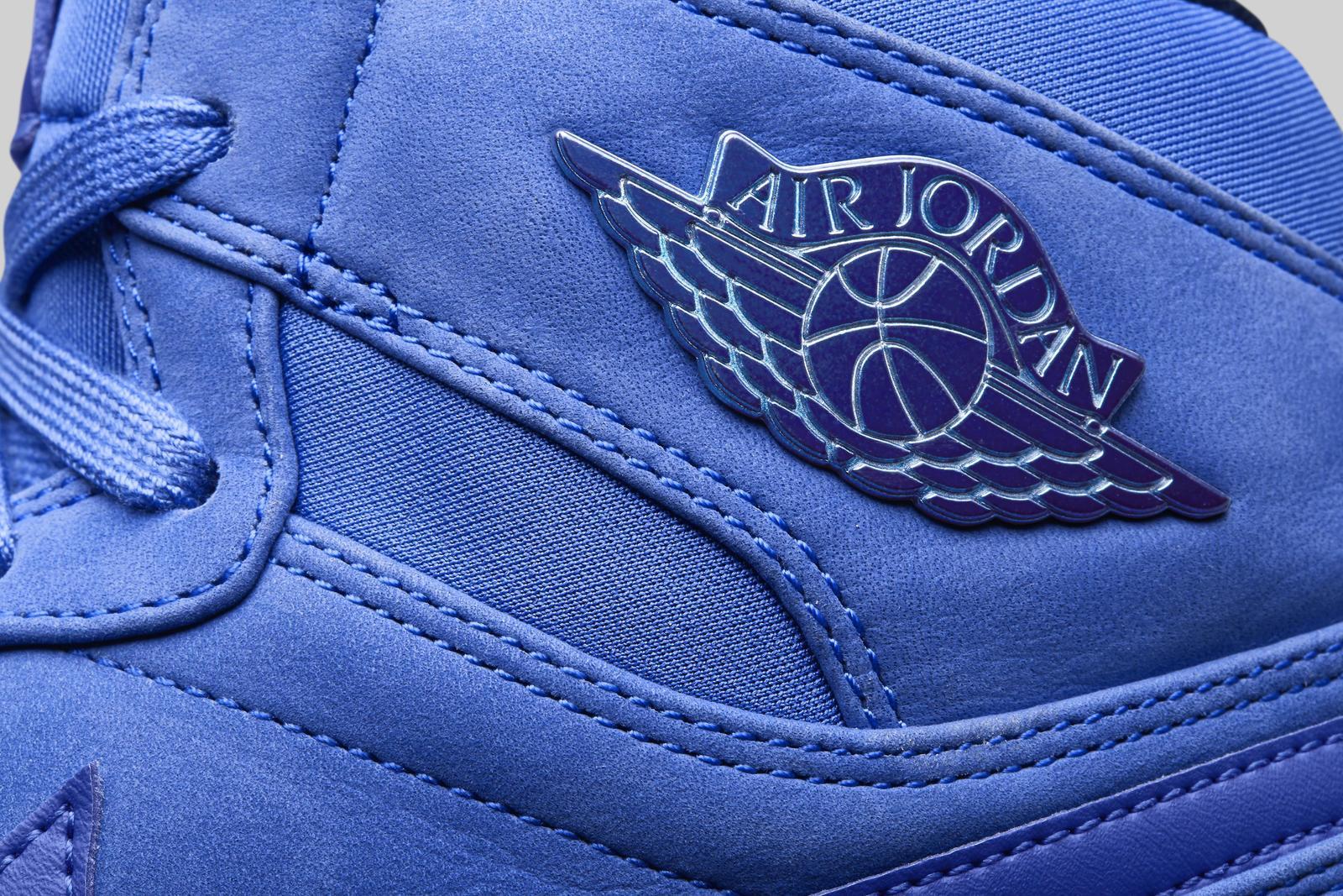 Jordan 1 Logo - Air Jordan 1 racer blue wings logo