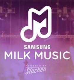 Samsung Milk Logo - Milk Music (streaming service)