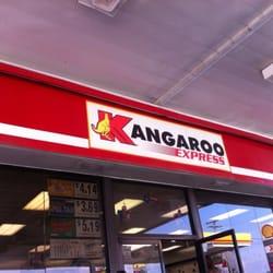 Kangaroo Gas Logo - Kangaroo Express Stores State