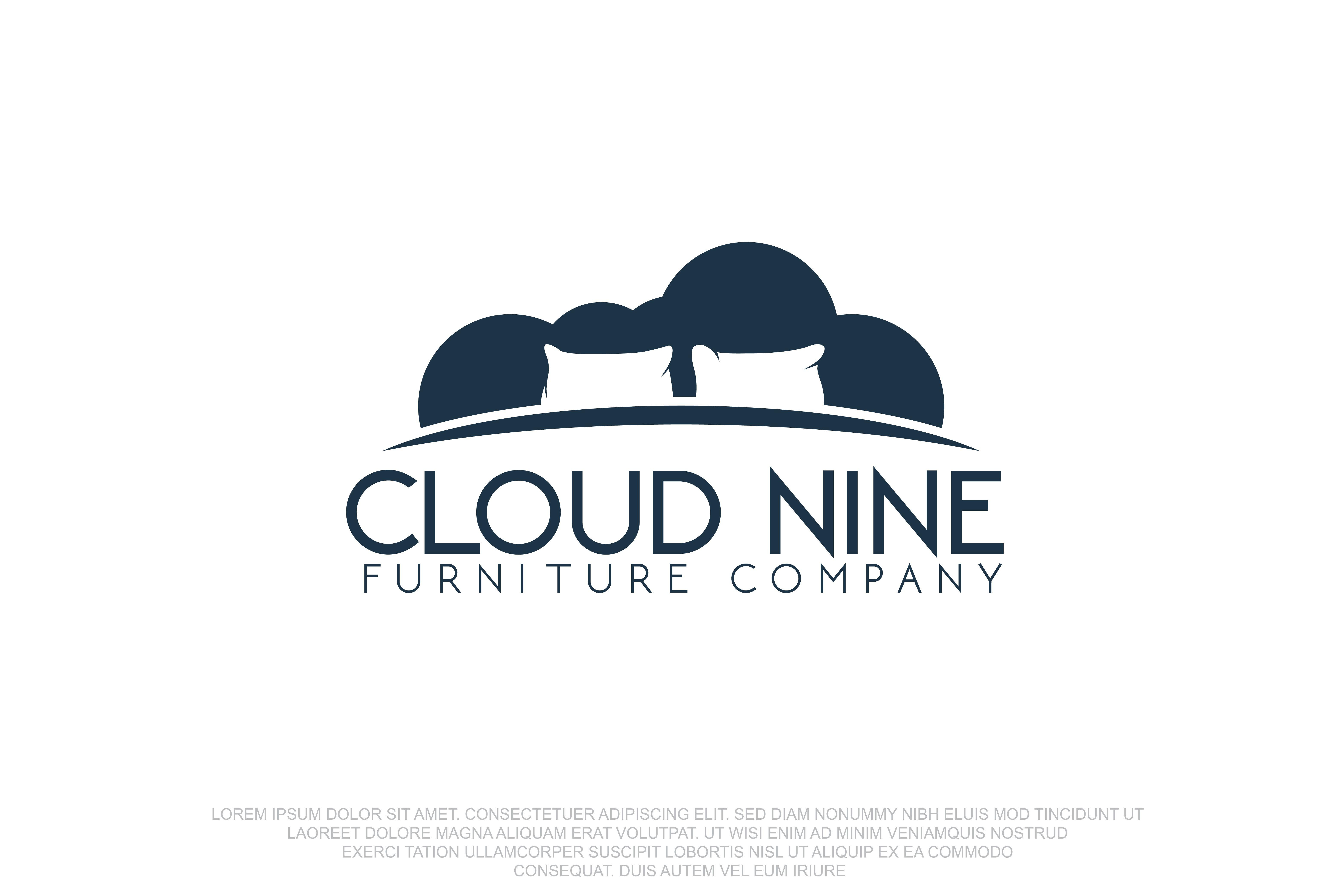 Furniture Company Logo - DesignContest Nine Furniture Company Cloud Nine Furniture