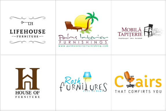 Furniture Company Logo - Furniture Logo Designs by DesignVamp® for $39
