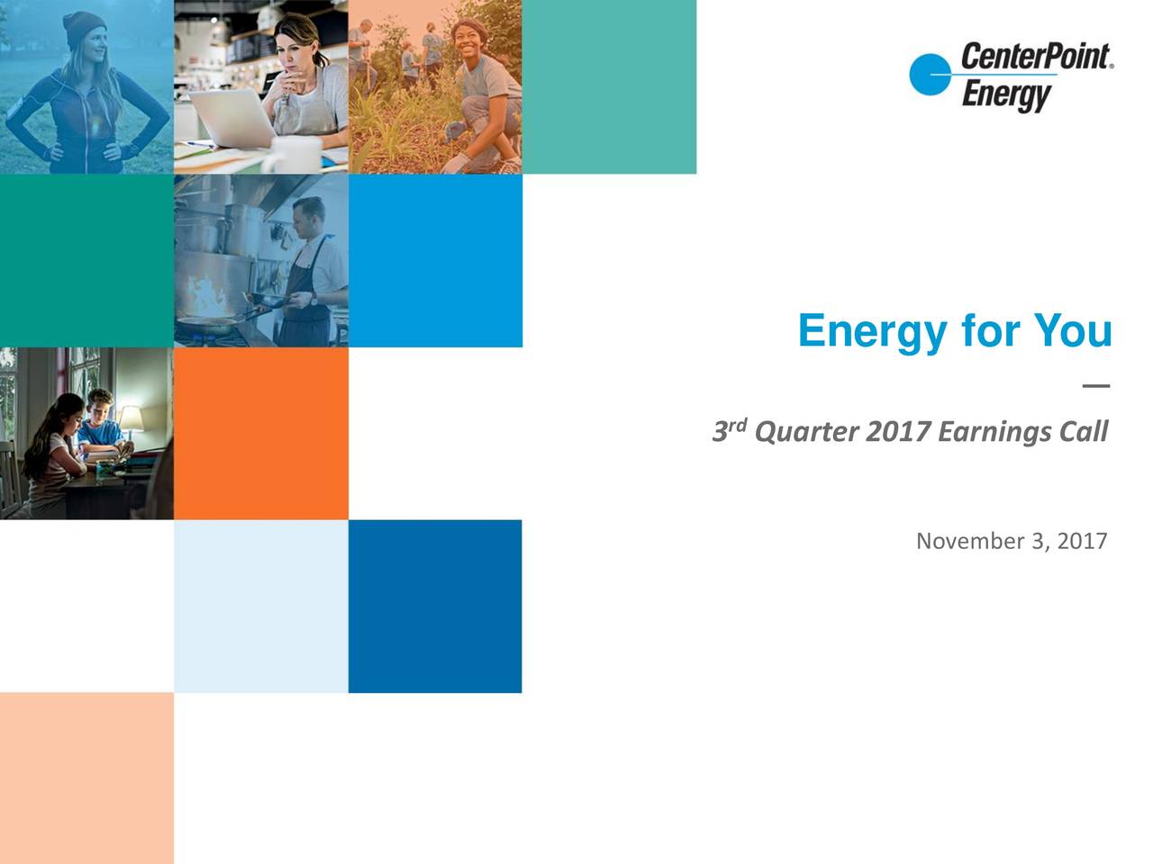 CenterPoint Energy Logo - CenterPoint Energy, Inc. 2017 Q3 Call Slides