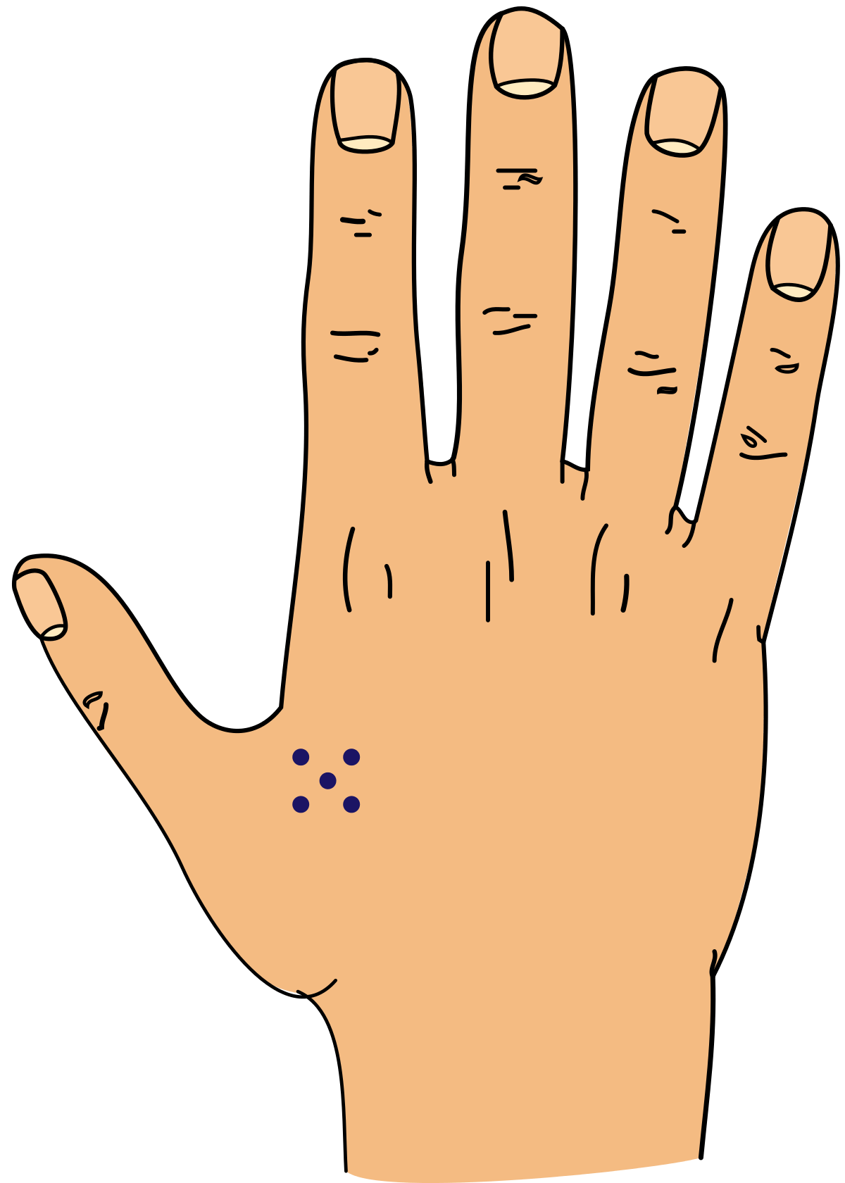 Four Dot Crown Logo - Five dots tattoo