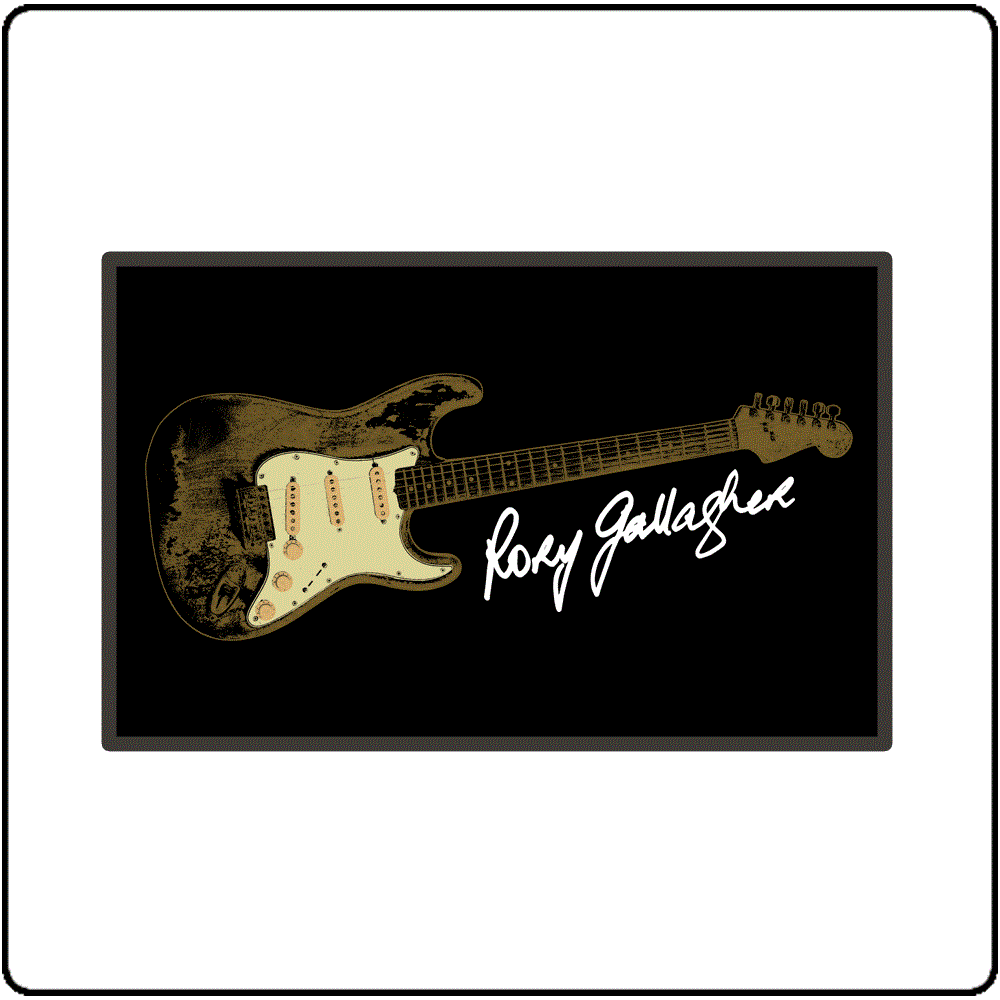 Rory Gallagher Logo - Rory Gallagher | Stratocaster (Black) | Rory Gallagher