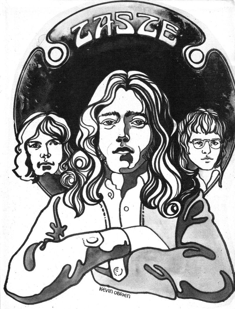 Rory Gallagher Logo - Rory Gallagher + Taste, 4 page Feature from New Spotlight 1970