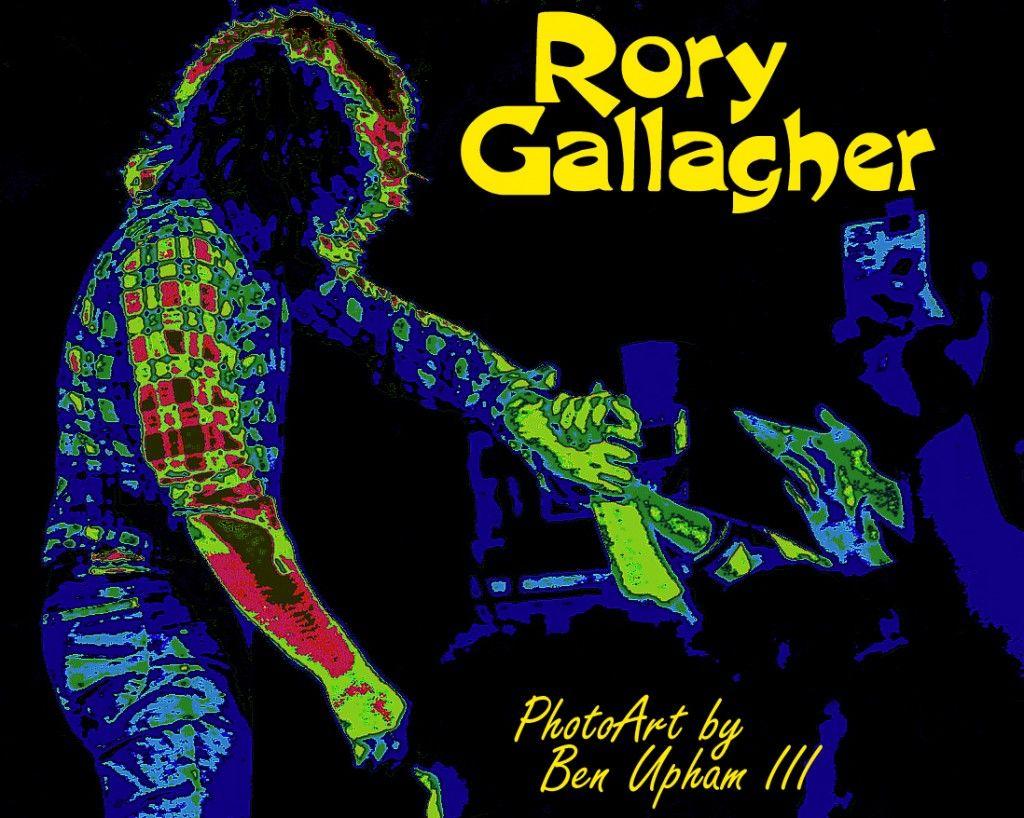 Rory Gallagher Logo - RORY GALLAGHER LIVE Archives Moment Photo