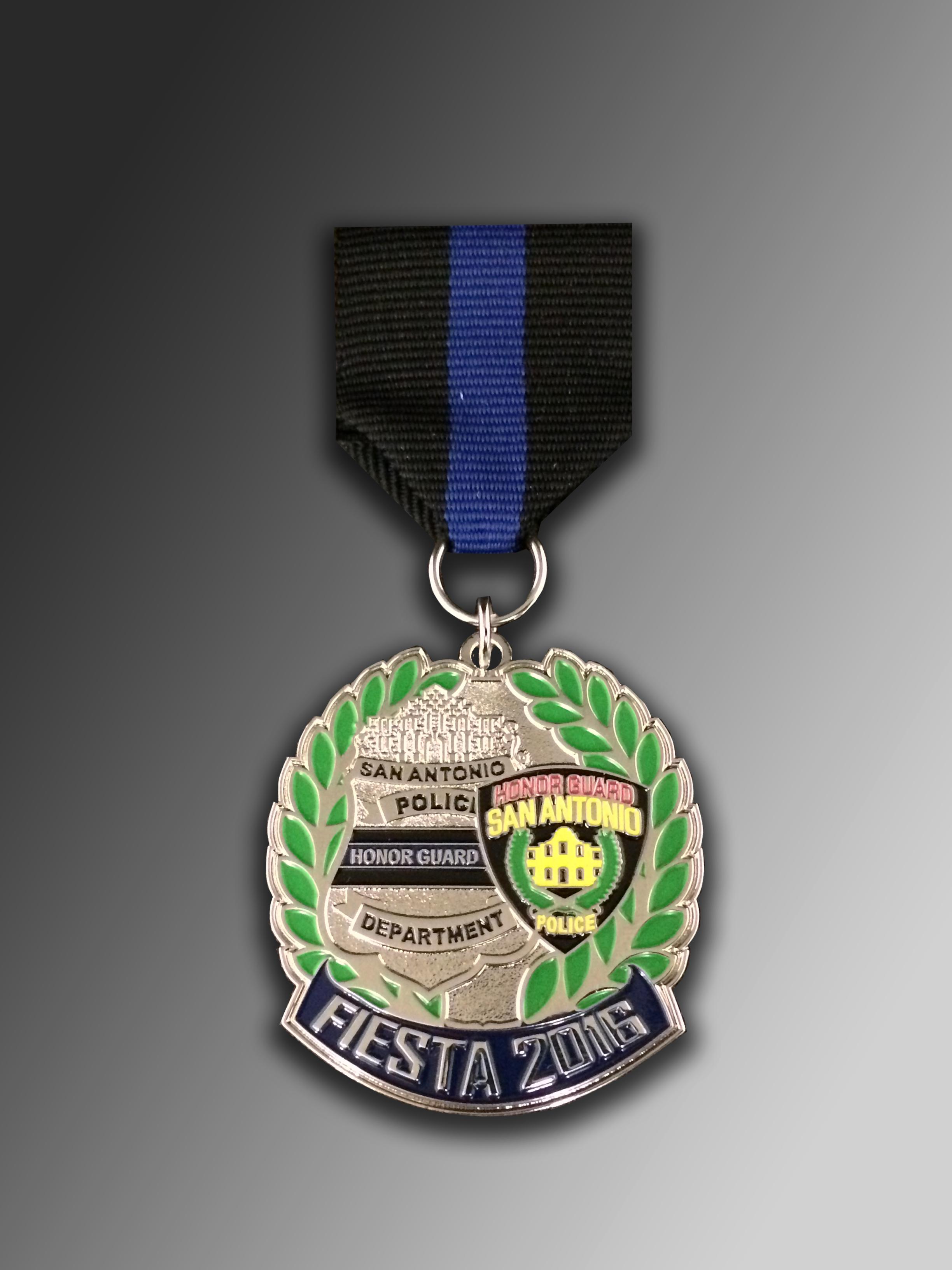 SAPD Blue Eagle Logo - SAPD Fiesta MedalsCelebrate Excellence