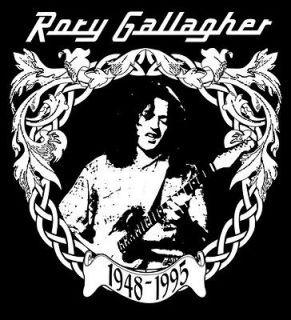 Rory Gallagher Logo - RORY GALLAGHER BLUES ROCK MENS MUSIC T SHIRT on PopScreen