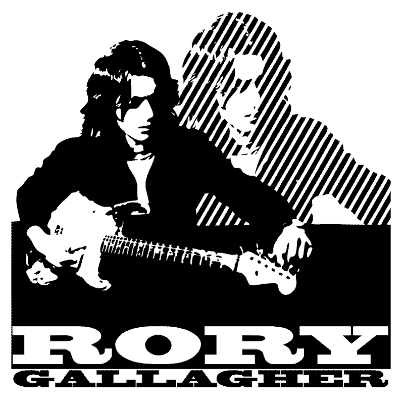 Rory Gallagher Logo - Wandtattoos - Wandaufkleber Musik Rory Gallagher 2 Rock von ...