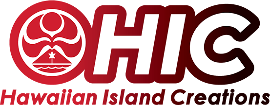Red Hawaiian Logo - Hawaiian Island Creations in Honolulu, HI | Ala Moana Center