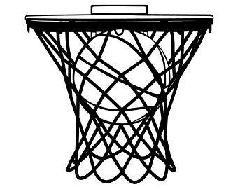 Basketball Hoop Logo - Basketball rim | Etsy