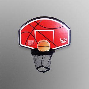Basketball Hoop Logo - 6FT 8FT 10FT 12FT 14FT Trampoline Basketball Hoop Board Fits To ...