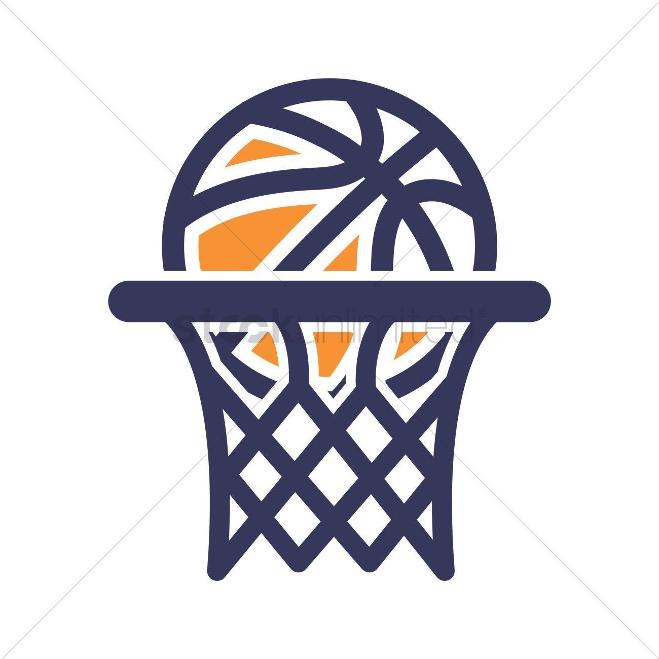 Basketball Hoop Logo - Basketball hoop icon Vector Image. StockUnlimited