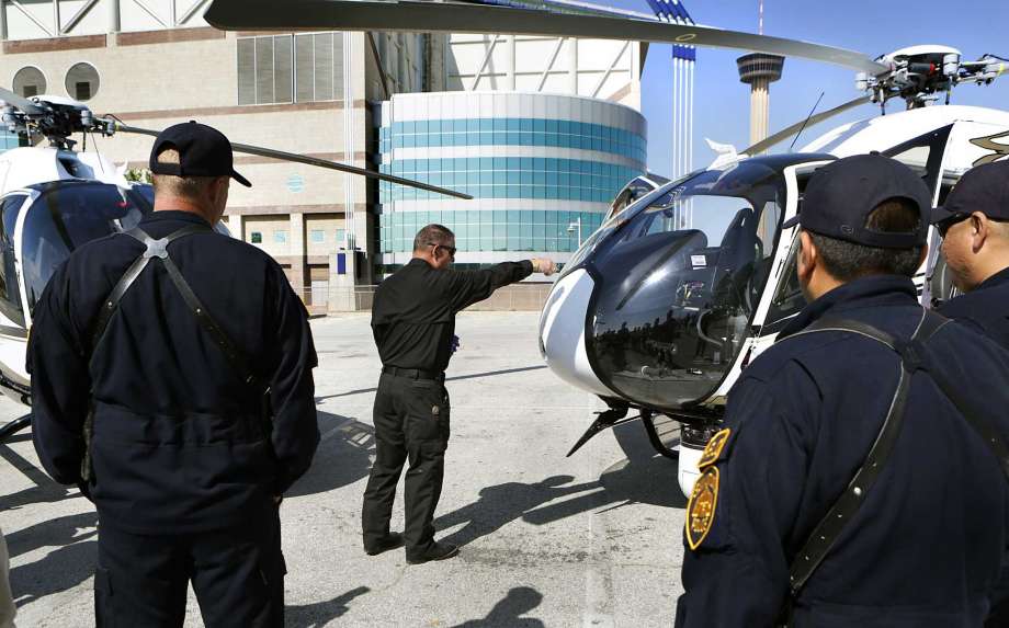 SAPD Blue Eagle Logo - SAPD's new copters take flight - San Antonio Express-News