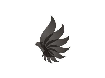 Black Bird Logo - Black bird / phoenix logo design symbol by Alex Tass, logo designer ...