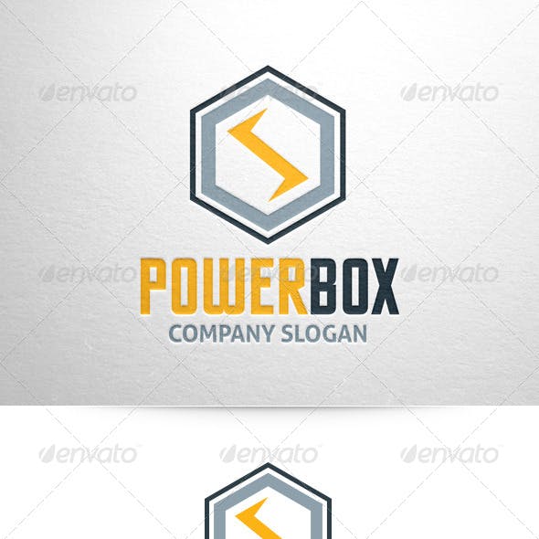 Power Box Logo - Power Box Logo Template by LiveAtTheBBQ | GraphicRiver