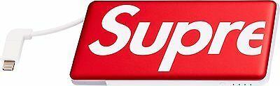Power Box Logo - SUPREME SS17 MOPHIE® Powerstation Plus Mini BOX LOGO IPHONE BATTERY ...