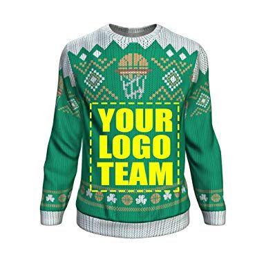 Create Your Own Basketball Logo - Amazon.com: Flagtee Boston Basketball Logo-Text-Name-Team Knitting ...