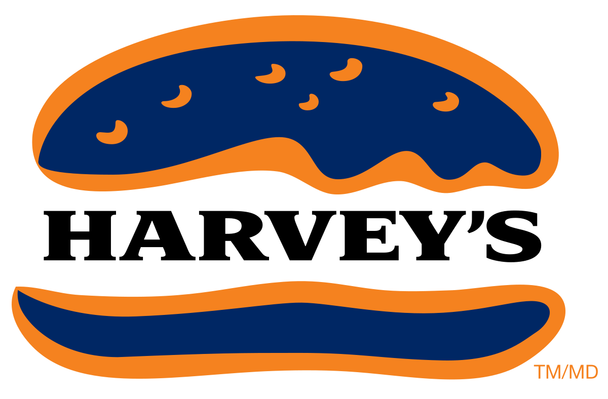 Fast Food Store Logo - Harvey's
