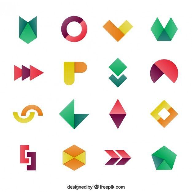 Cool Geometric Logo - Ideal Geometric Shapes Logo Design