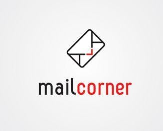 Envelope Logo - Mail Corner Designed