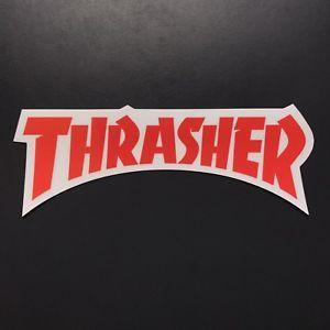 Thrasher Skateboard Magazine Logo - Thrasher Magazine Die Cut Logo Sticker Skate Skateboard Mag Decal